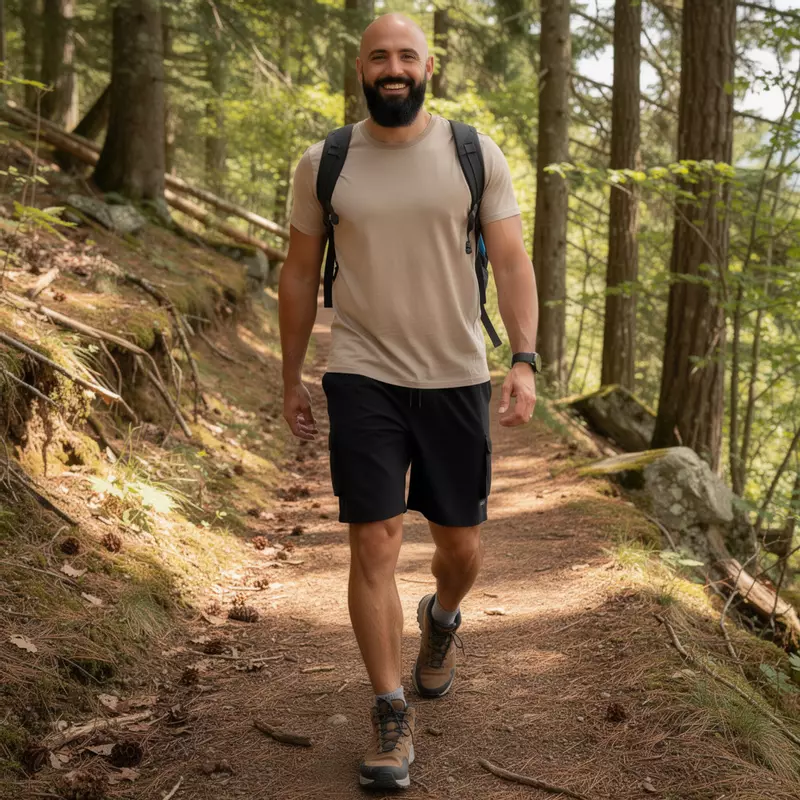 MFH Bermuda Jogger, schwarz 3