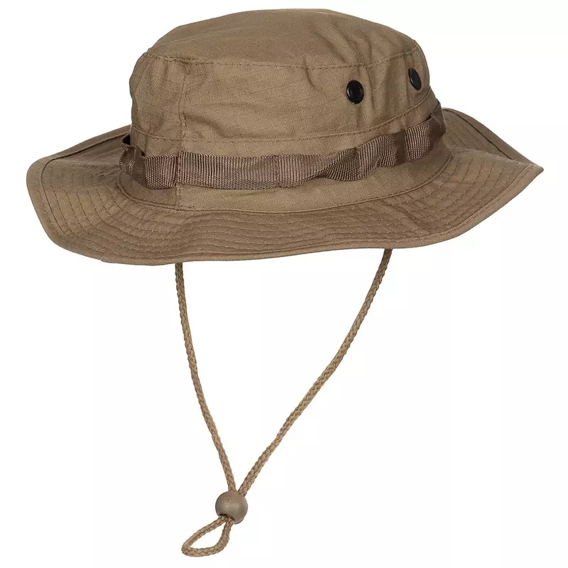 MFH US Buschhut,Rip Stop, coyote tan