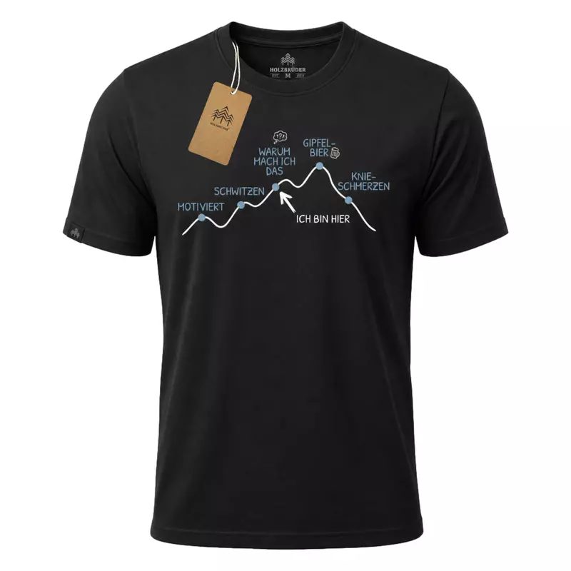 HOLZBRÜDER T-Shirt "5 Phasen der Wanderung" 2