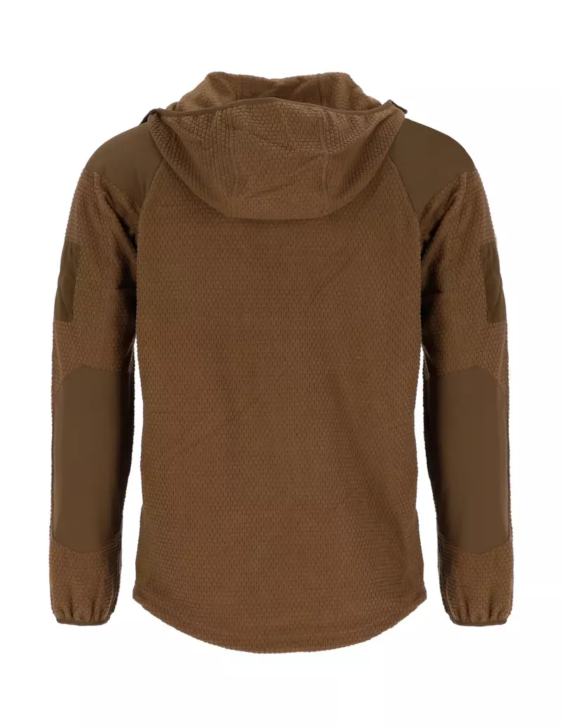 A.B. Army Fashion Fleece-Hoodie Jacke DELTA, coyote 3