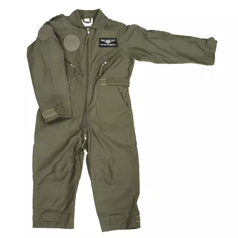 Children's overall, olive 2