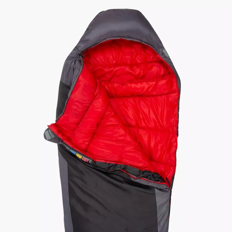 Mumien-Schlafsack Serenity 350, anthrazitgrau 2