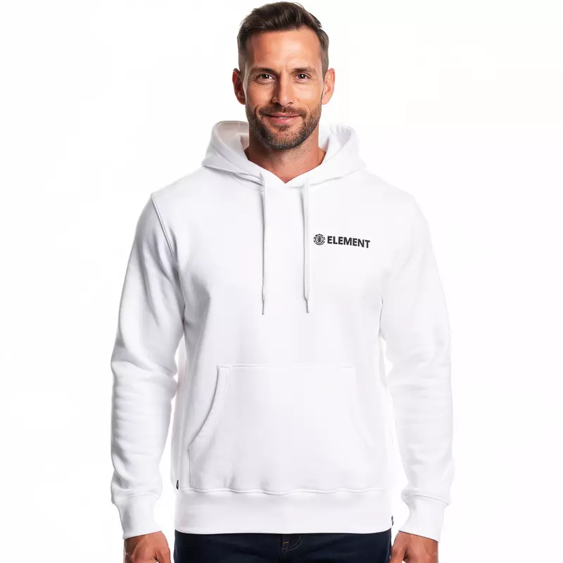ELEMENT. Kapuzenpullover BLAZIN, weiß