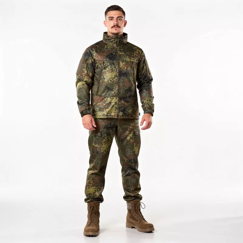 A.B. Army Fashion Isolationsjacke, leicht (IR) 5-FTD neu - flecktarn