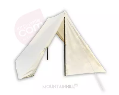 Keilzelt groß 3 x 2.50 natur