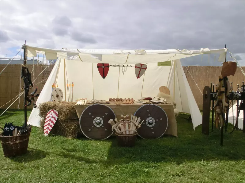 Marktstand Actus, natur 2