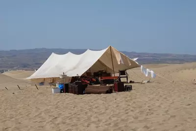 Safarizelt 4x6 Meter - natur