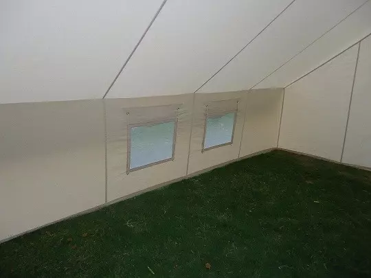 Safarizelt 4x6 Meter - natur 3