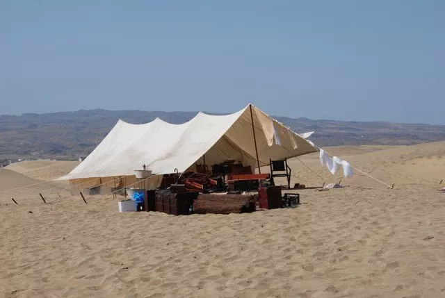 Safarizelt 4x6 Meter - natur 5