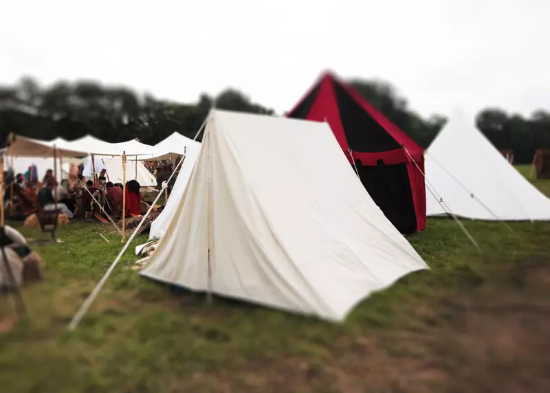 A-Zelt 170 - 2.10 x 2 Meter - natur 4