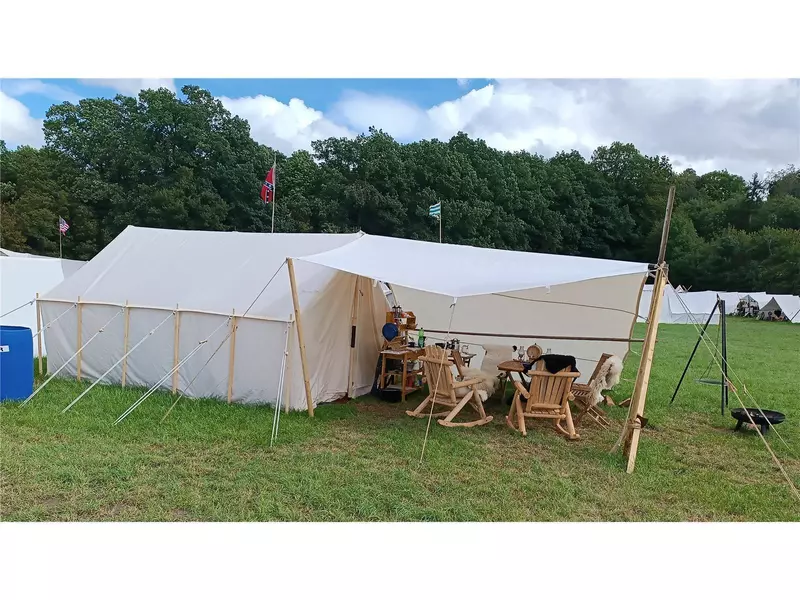 Wall Tent, Hauszelt natur 6