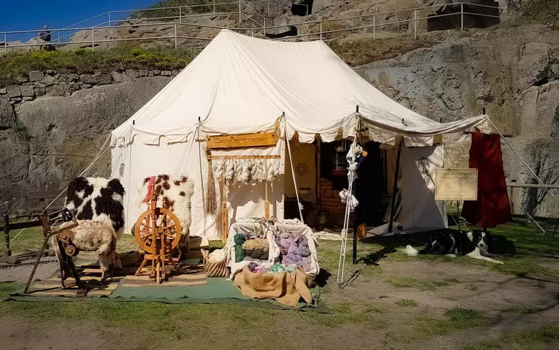 Landsknechtzelt Anthenius 170 - Zweimaster