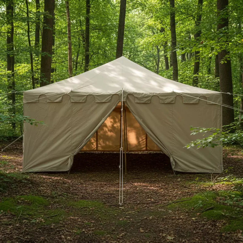 Ritterzelt Castrum 5x5 Meter 2