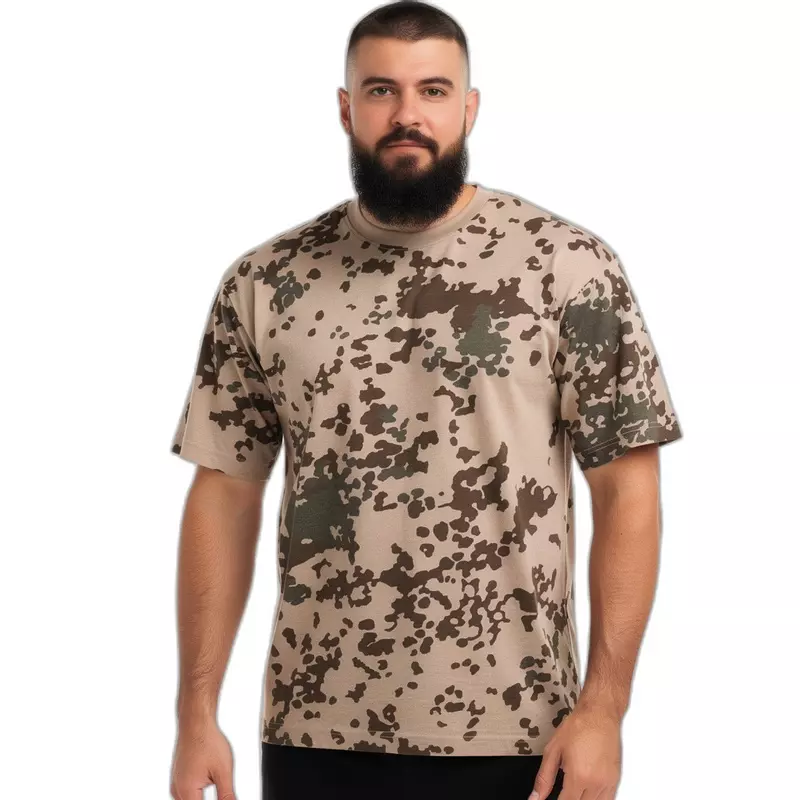 T-shirt, kamuflaż tropikalny