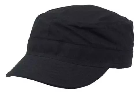MFH US BDU Feldmütze, RipStop - schwarz