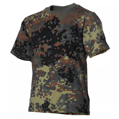 Kinder T-Shirt, flecktarn