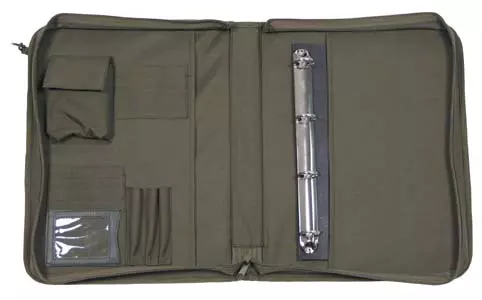 Schreibmappe, oliv 2