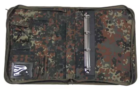 Schreibmappe, A4 - flecktarn 2