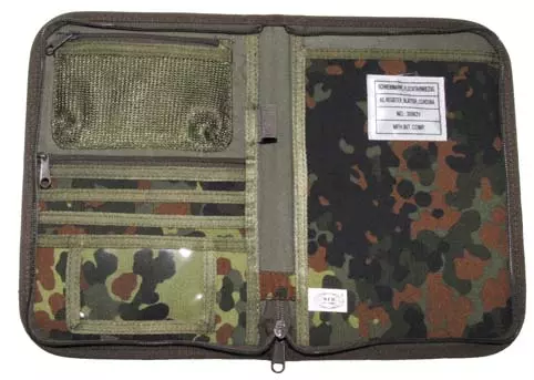 Schreibmappe, A5 - flecktarn 2