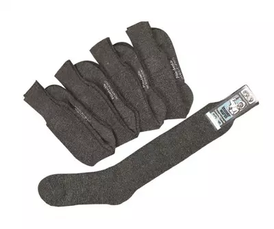 Thermosocken, anthrazit - lang