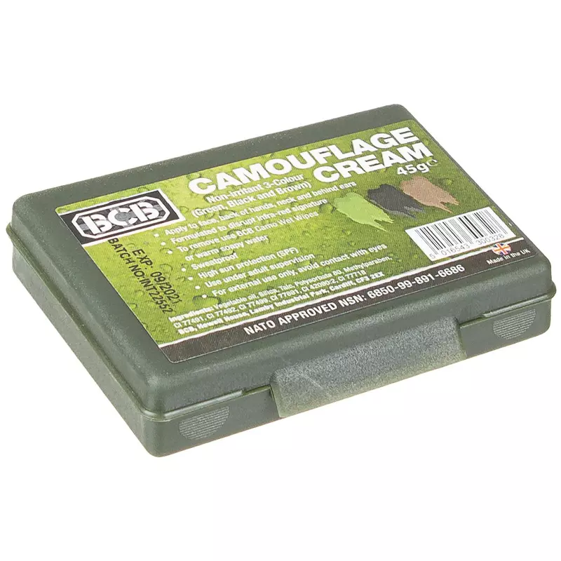 Britisches Tarnschmink-Set - 3 Farben mit Spiegel 2