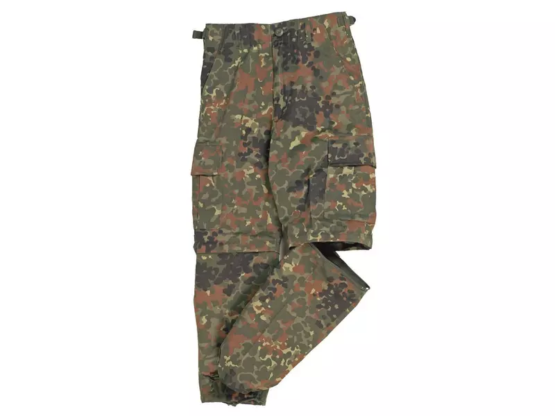 US Kinder-Zipphose, flecktarn
