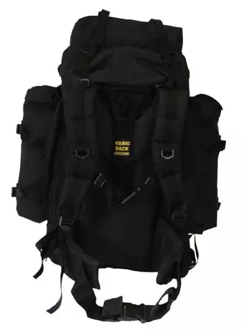 BW Bundeswehr Mountainrucksack, 80 Liter, schwarz 2