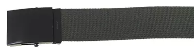 Gürtel,oliv mit Metallschloss 4,5cm,130cm