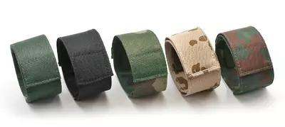 Uhrenarmband m. Klettverschluss (oliv)