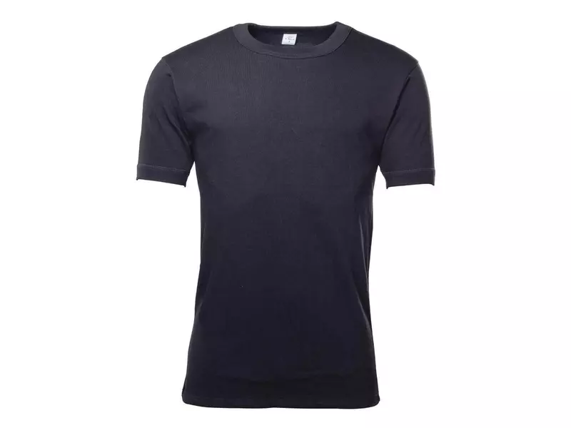 BW Bundeswehr Unterhemd kurzarm, schwarz, original