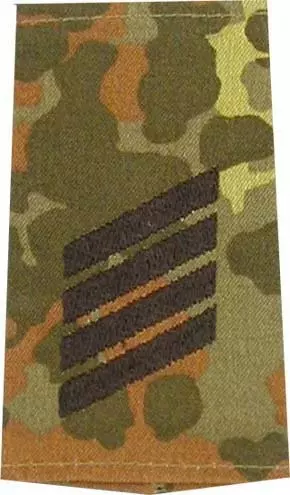 Rangschlaufen Stabsgefreiter flecktarn/schwarz