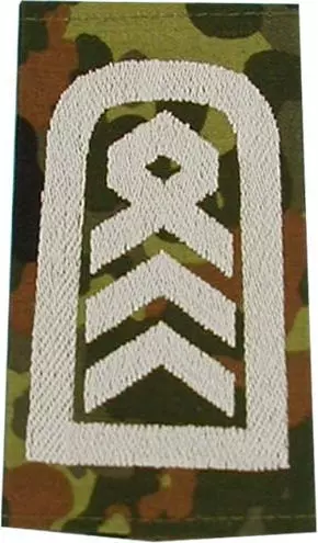 Rangschlaufen Oberstabsfeldwebel flecktarn/weiß
