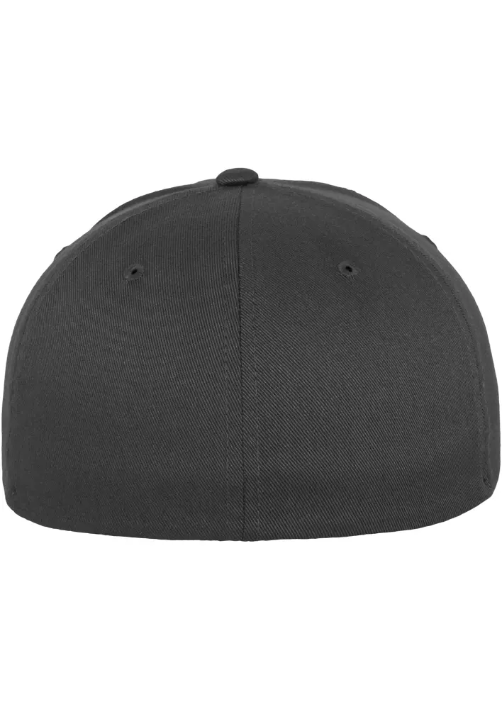 Cap flexfit, Wooly Combed, dunkelgrau 2