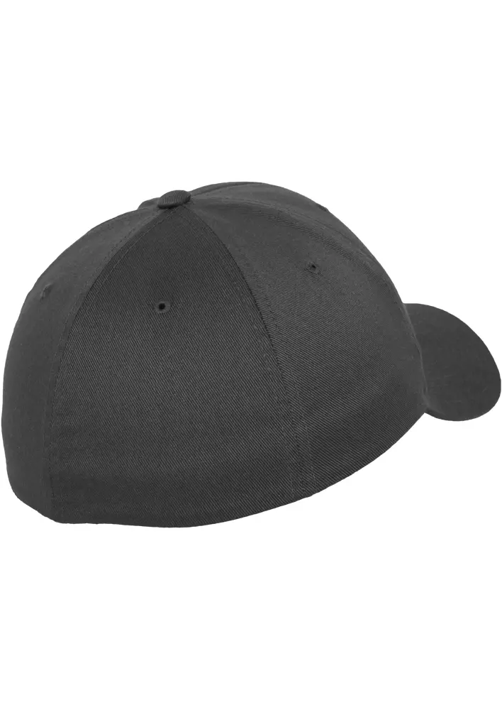 Cap flexfit, Wooly Combed, dunkelgrau 3