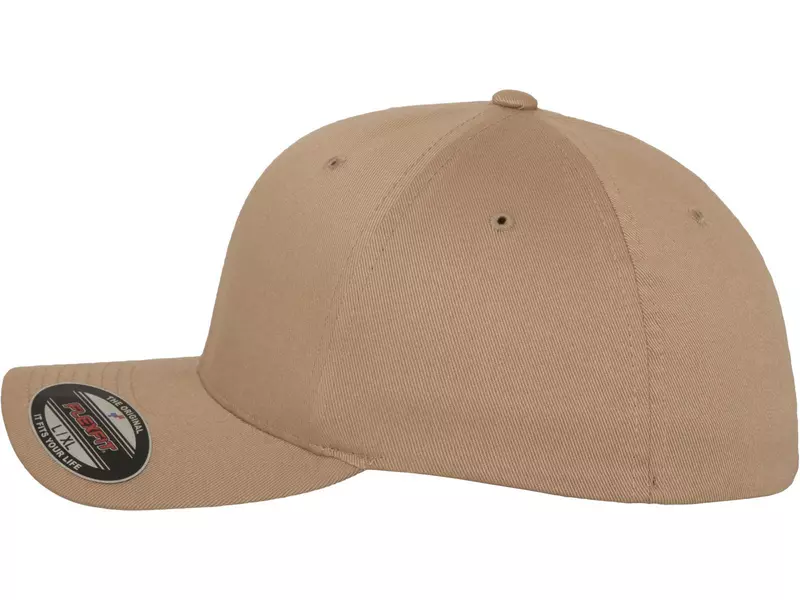 Cap flexfit, Wooly Combed, Khaki 2