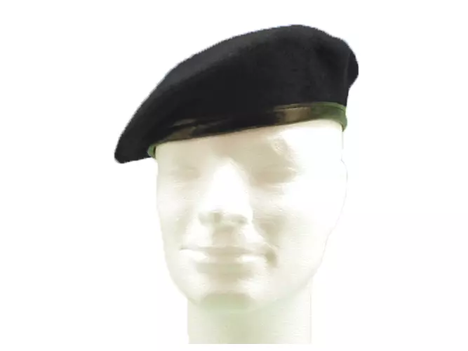 Commando-Barett, schwarz