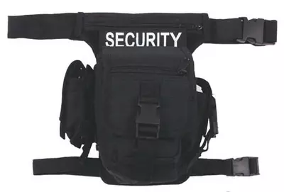Hip Bag SECURITY, schwarz