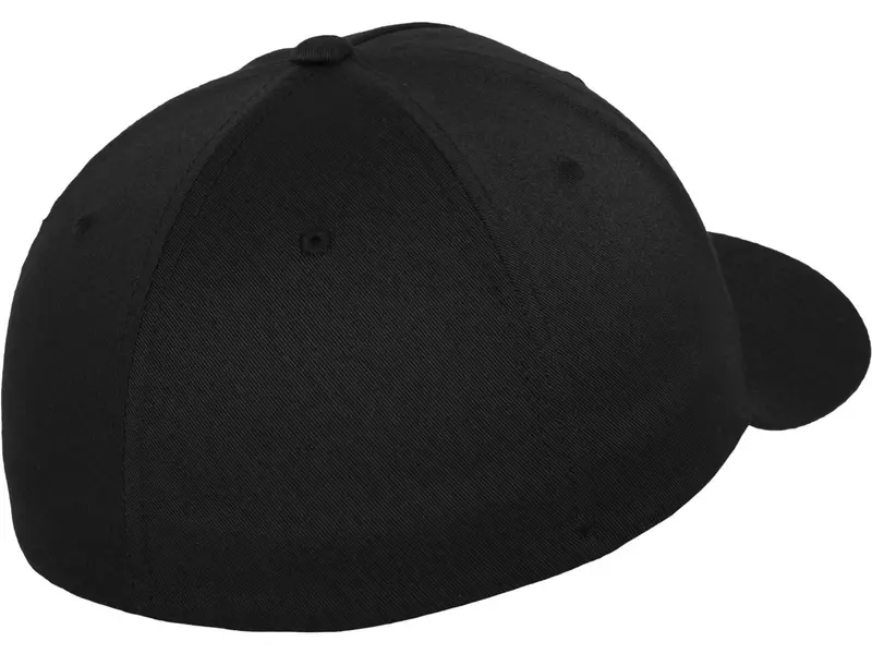Cap Flexfit, 5 Panel, schwarz 2