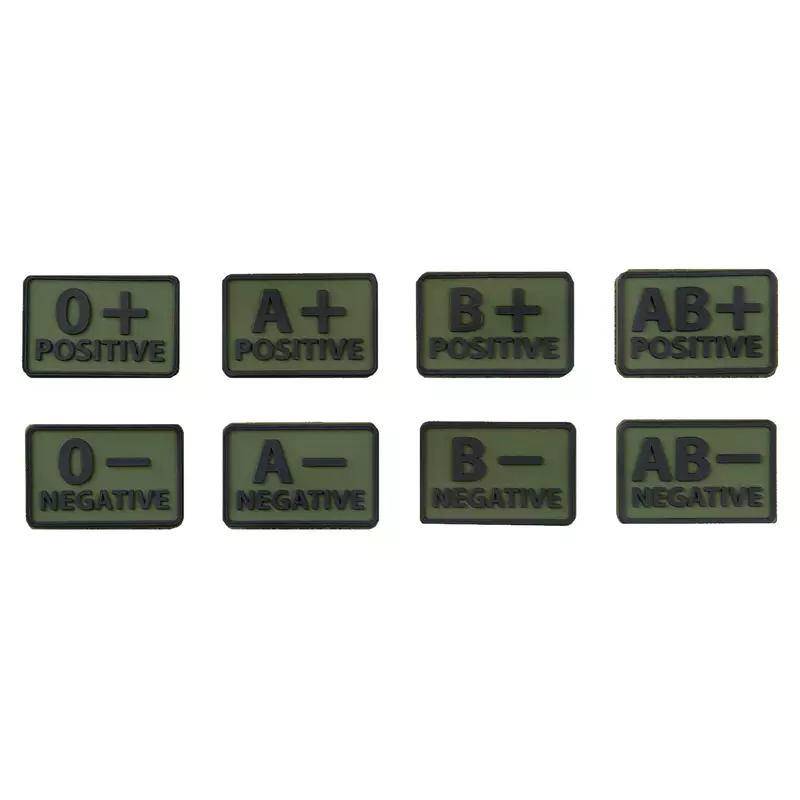 HELIKON-TEX Blutgruppenpatch 2er-Set