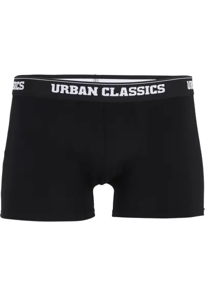 URBAN CLASSICS Boxershort - schwarz, 2er Pack