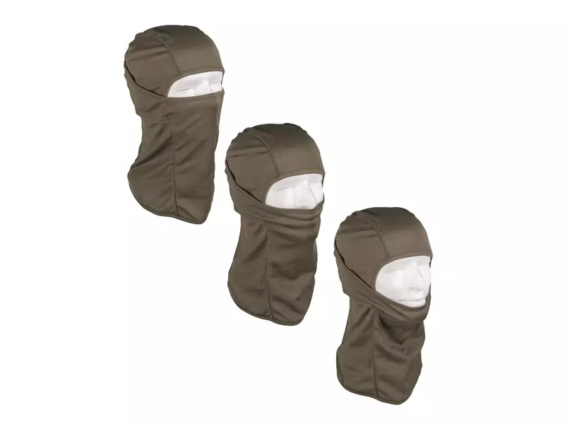 BALACLAVA Sturmhaube Tact. offen, oliv 2