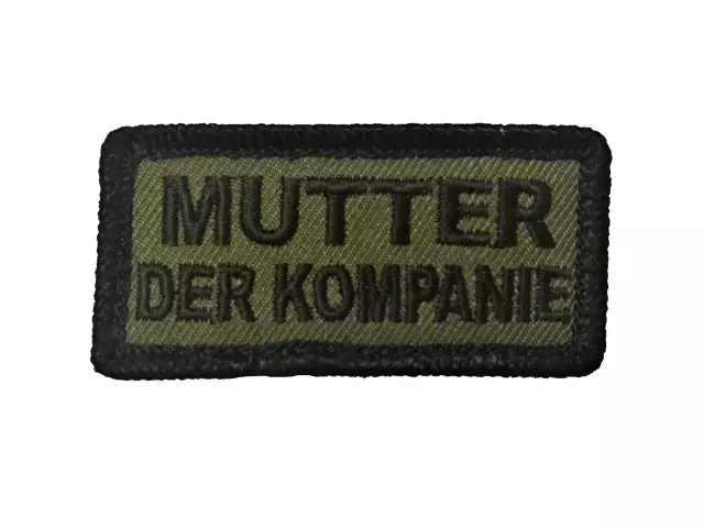 Mutter der Kompanie - Klett-Patch