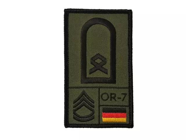 Rank Patch: Hauptfeldwebel