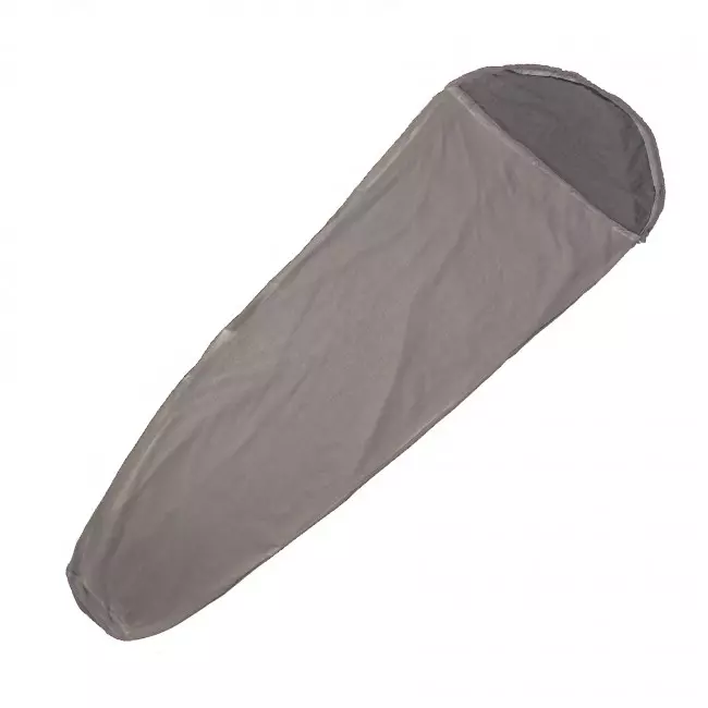 Mummy Sleeping Bag Liner, (Hüttenschlafsack) grau 2