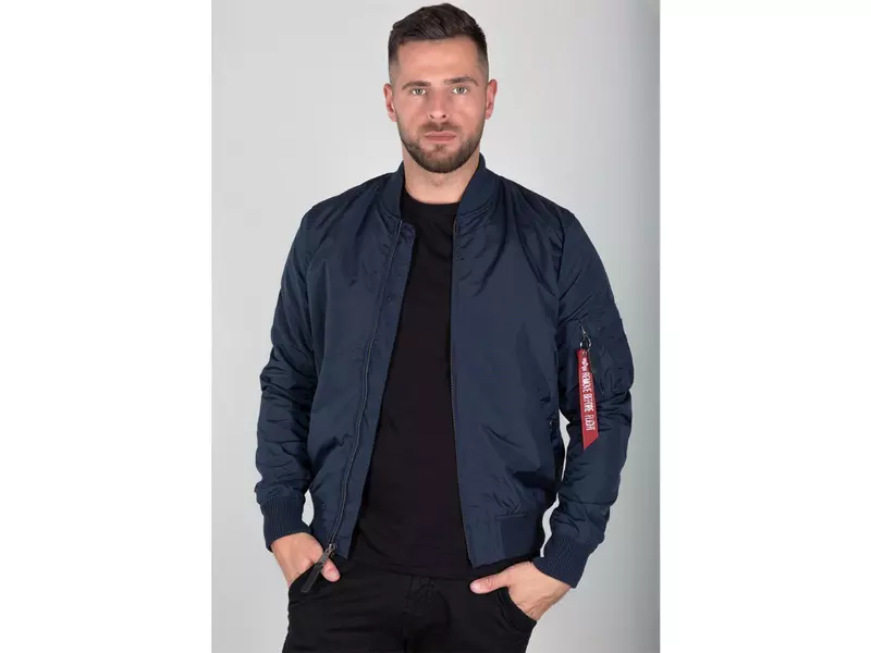 ALPHA Industries MA-1 TT Bomberjacke rep.blue 2