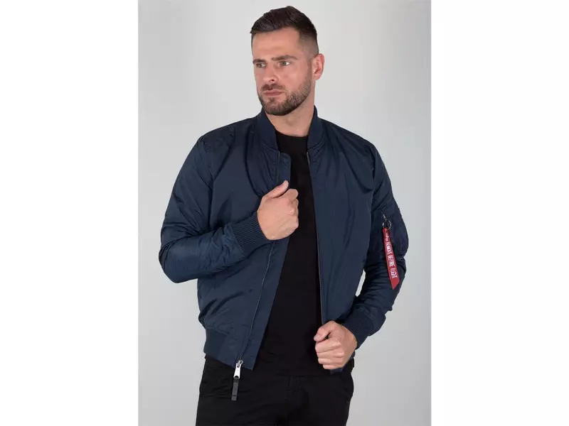 ALPHA Industries MA-1 TT Bomberjacke rep.blue 3