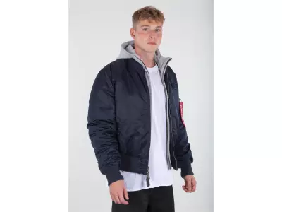 ALPHA Industries MA-1 D-Tec Bomberjacke rep.blue