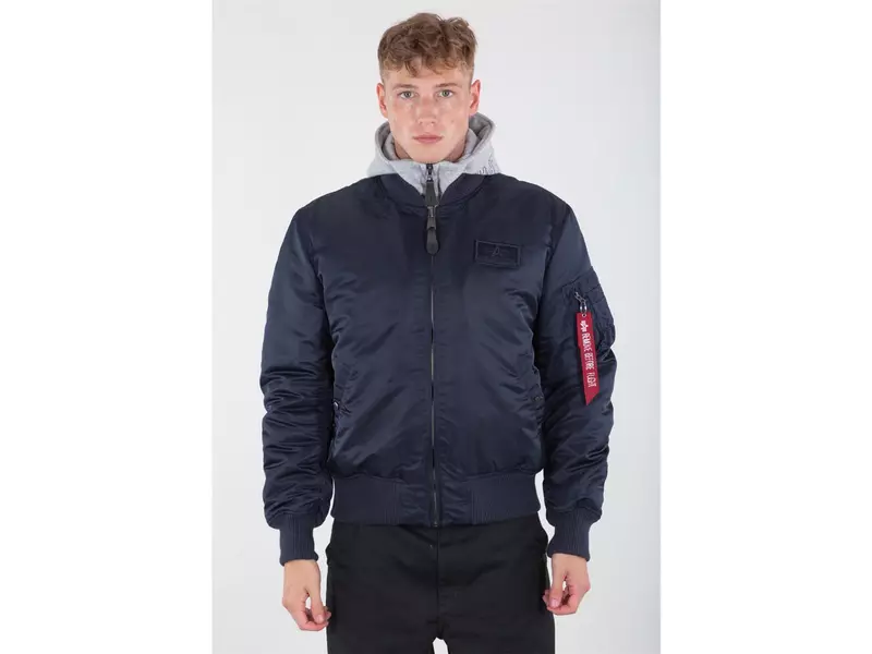 ALPHA Industries MA-1 D-Tec Bomberjacke rep.blue 3