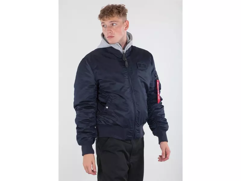 ALPHA Industries MA-1 D-Tec Bomberjacke rep.blue 4