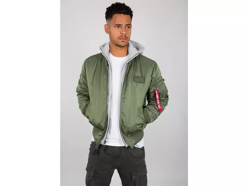 ALPHA Industries MA-1 D-Tec Bomberjacke, sage-green